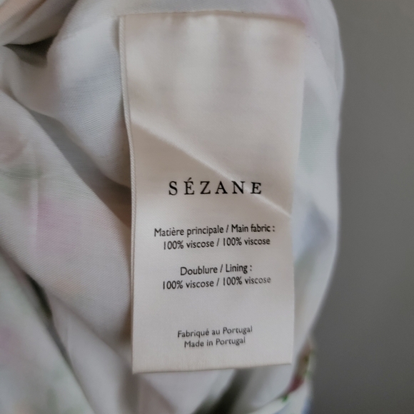Sezane Tammie Skirt in Pastel Mini Flowers size 34 - Picture 10 of 11
